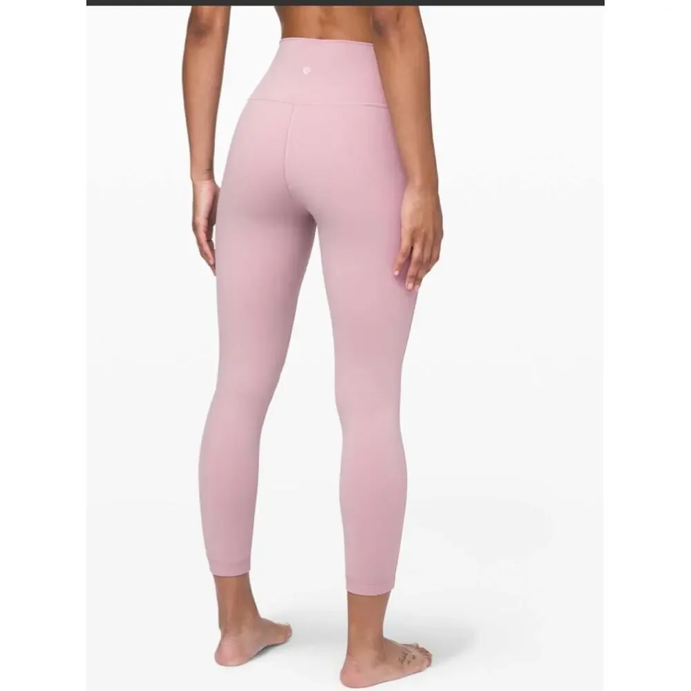 Lululemon Smokey Blush Wunder Under High Rise 25” Tights